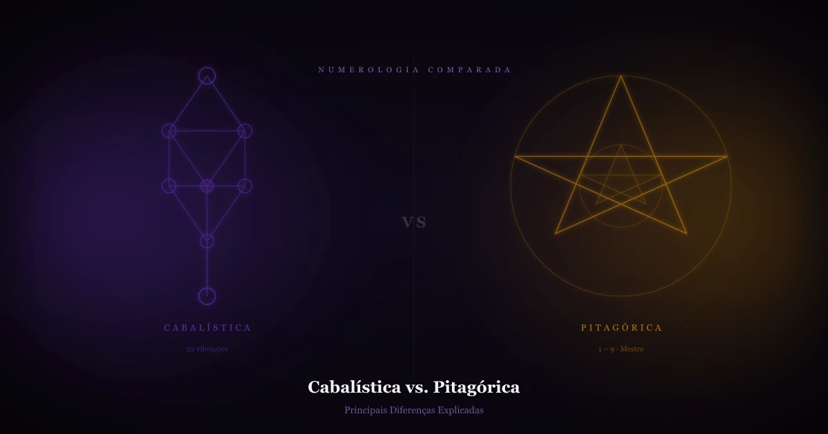 Cabalistic vs. Pythagorean Numerology: Key Differences Explained
