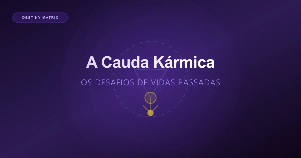 The Karmic Tail: How to Read Past Life Challenges in the Destiny Matrix