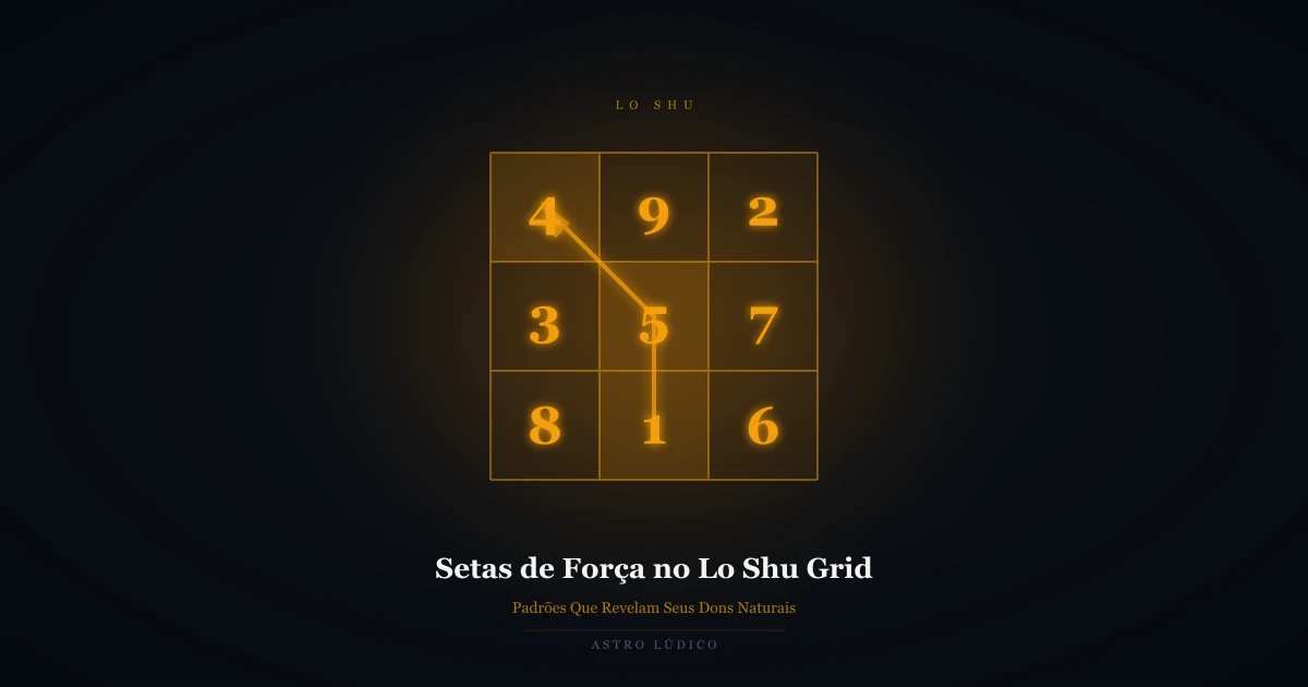 Force Arrows in the Lo Shu Grid