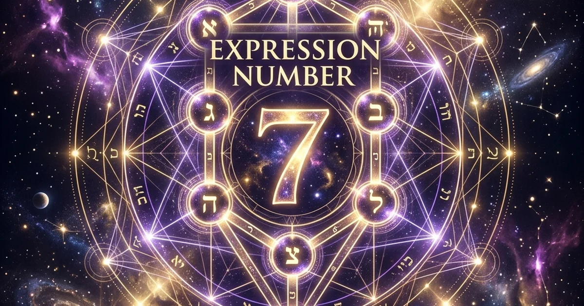 What Is the Expression Number in Cabalistic Numerology?