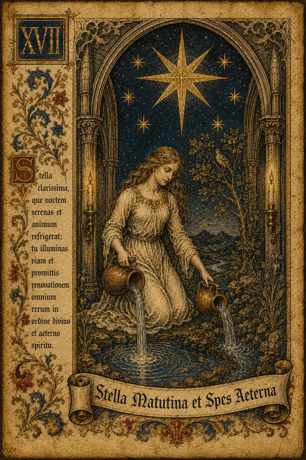 XVII — The Star