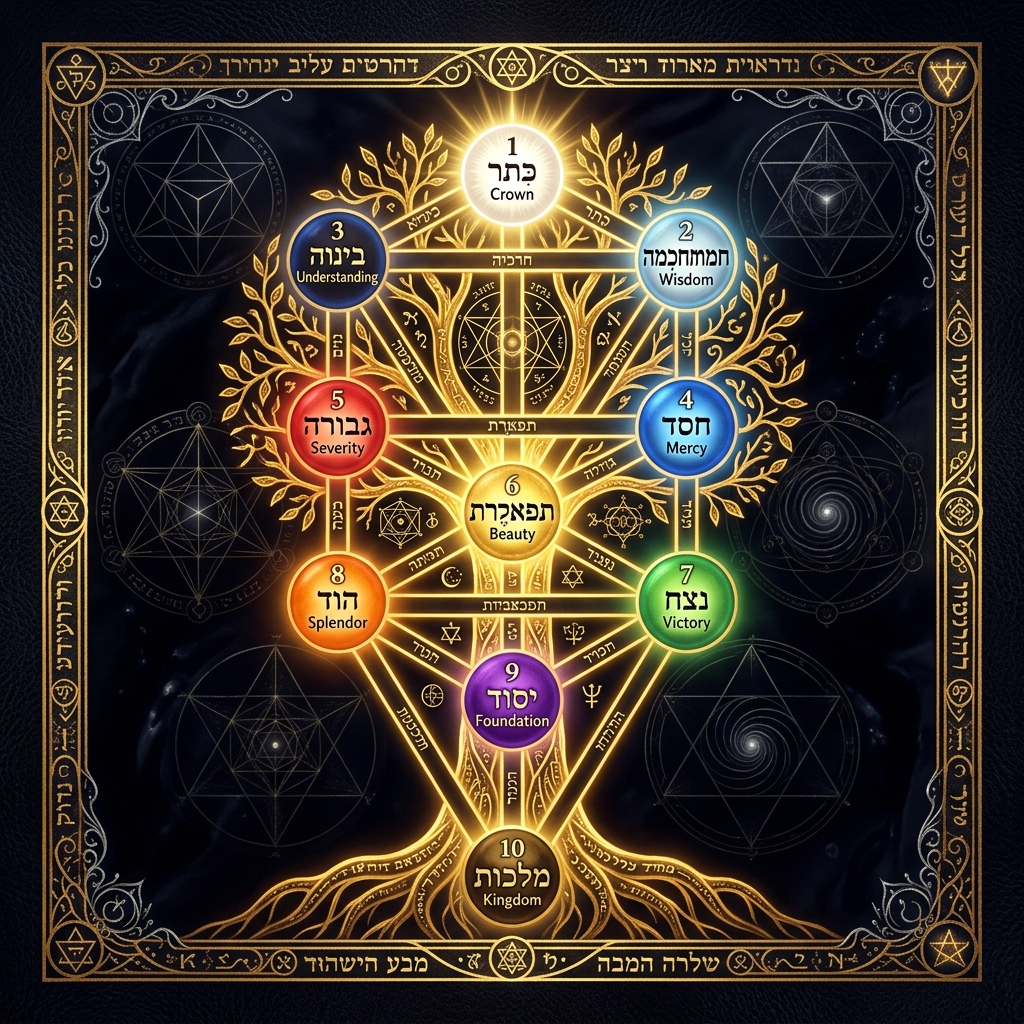 Tree of Life: The 10 Sefirot Explained